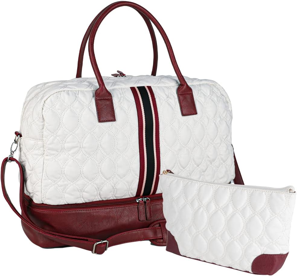 Monogrammed Overnight Bag and Toiletry Bag