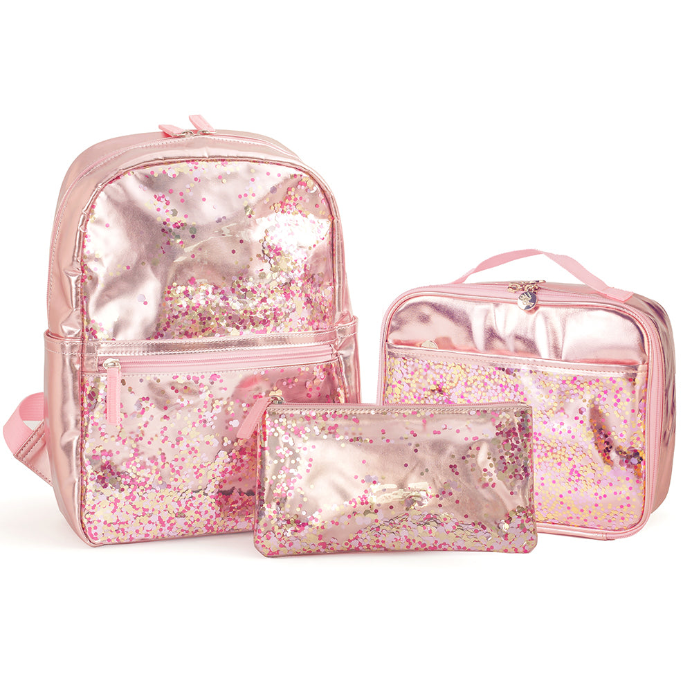 Confetti Canvas Lunch Bag for Girls