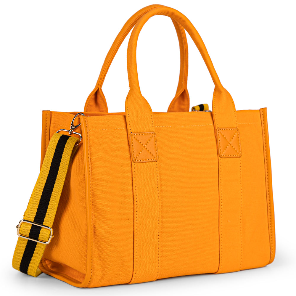 Meejune Women Canvas Tote Handbags Casual Shoulder Work Bag Crossbody